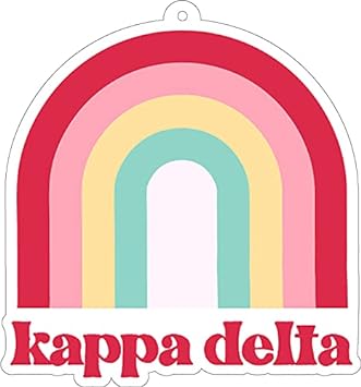 Kappa Delta - Rainbow Air Freshener - 2/Pack - Flowers & Sunshine Scent