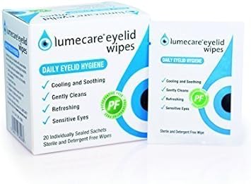 Lumecare Eyelid Wipes 5 Pack 100 Wipes By Lumecare