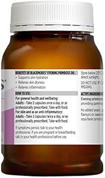 Blackmores Evening Primrose Oil 1000Mg Capx190 By Blackmores Ltd