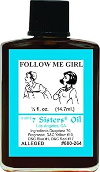 Indio 7 Sisters Of New Orleans Perfumed Anointing Oil - Follow Me Girl 1/2Oz : Beauty & Personal Care