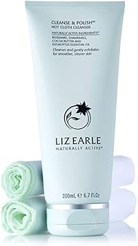 Liz Earle Cleanse And Polish 200Ml Tube (With Two Cloths)