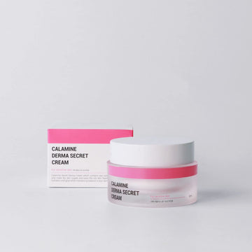 Ksecret Calamine Derma Secret Cream, 50Ml / 1.69Fl.Oz. | Korean Skincare | For Acne & Oily Skin