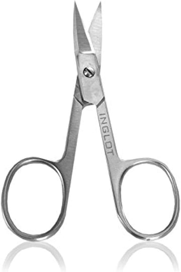 Inglot Nail Scissors - Precision Nail Scissors In Stainless Steel | Durable Nail Scissors With Narrow Blade | Precision Cutting And Comfort Of Use | Ideal For Manicure And Pedicure |