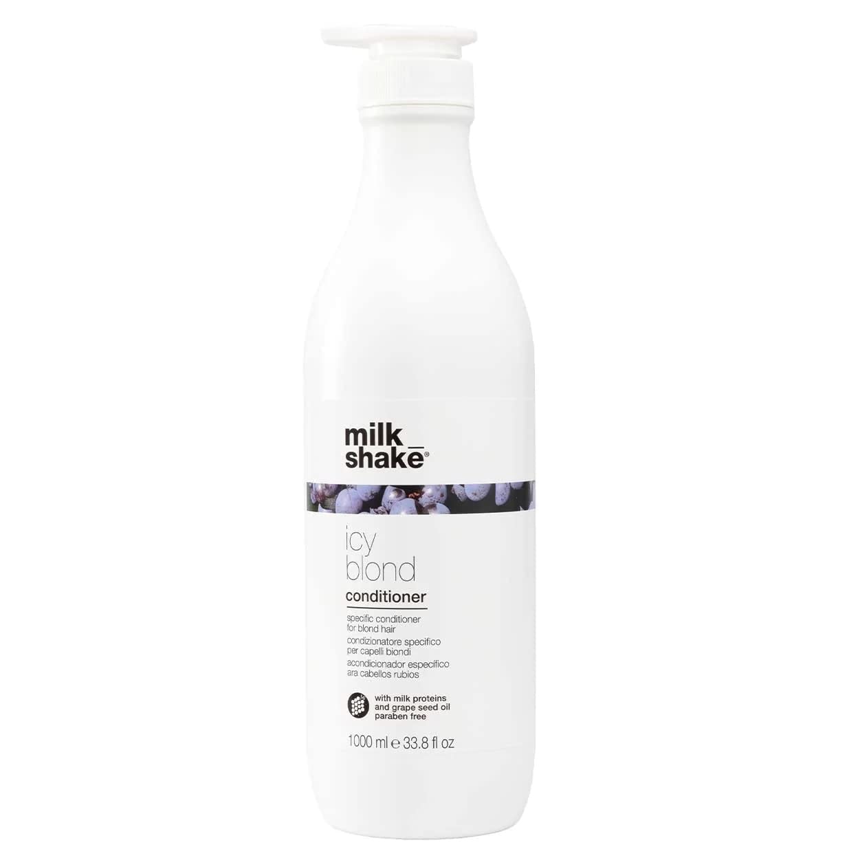 Milk_Shake Cold Brunette Blue Conditioner For Brunettes With Special Blue Pigments For Light Brown Or Dark Blonde Hair