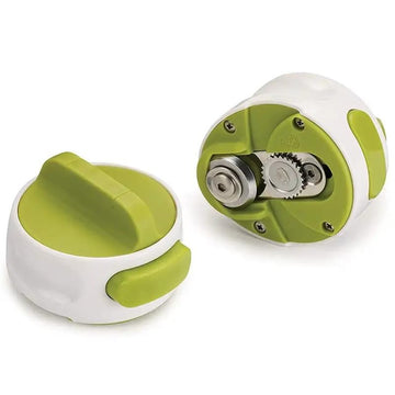 Manual Can Opener, Tin Openers, Can Openers Multipurpose Manual Can & Bottle Opener, Compact Mini Kitchen Gadget Tool Easy Twist Release Safety Stainless Steel, Outdoor Camping (Green)