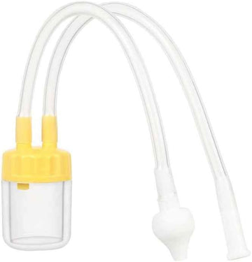 Baby Nasal Aspirator/Cleaner for Mucus and Sinus Congestion - Hospital Grade Booger Remover, Easy to Use, BPA Free