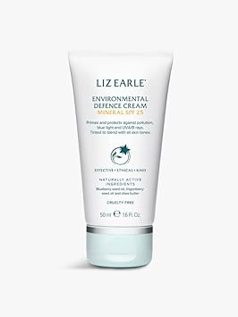 Liz Earle Environmental Defence Cream Mineral Spf 25 50Ml, 50 G (Pack Of 1)
