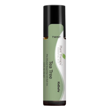 Plant Therapy Tea Tree Essential Oil 100% Pure, Pre-Diluted Roll-On, Natural Aromatherapy, Therapeutic Grade 10 Ml (1/3 Oz)
