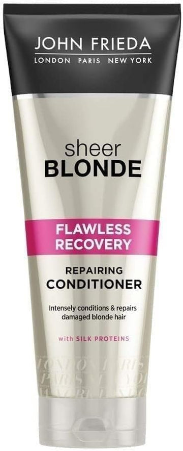 John Frieda Sheer Blonde Flawless Recovery Repairing Conditioner for Dry, Damaged Blonde Hair 250 ml : Amazon.co.uk: Beauty