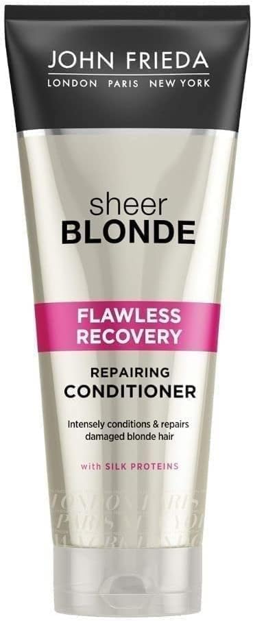 John Frieda Sheer Blonde Flawless Recovery Repairing Conditioner for Dry, Damaged Blonde Hair 250 ml : Amazon.co.uk: Beauty