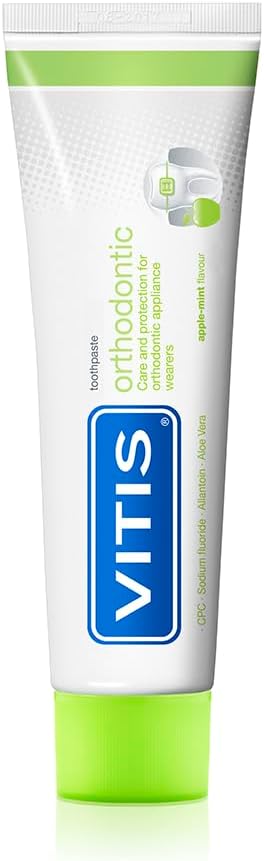 Vitis Orthodontic Toothpaste With Nanorepair 100Ml - 2 Pack