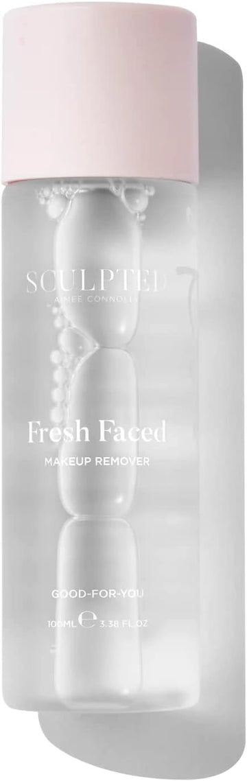 Fresh Faced Eye Makeup Remover From Sculpted By Aimee 100Ml – Dermatologically Tested Eye Make Up Remover And Face Cleanser For Sensitive Skin With Niacinamide, Centella Asiatica, And Vitamin E