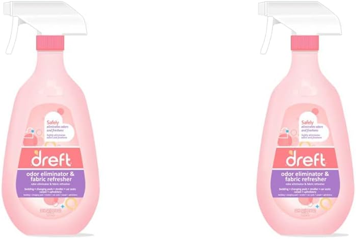 Dreft Fabric Refresher & Odor Eliminator - 22 oz (Pack of 2) : Health & Household