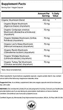 Swanson Full Spectrum 7 Mushroom Complex 60 Veg Capsules : Health & Household