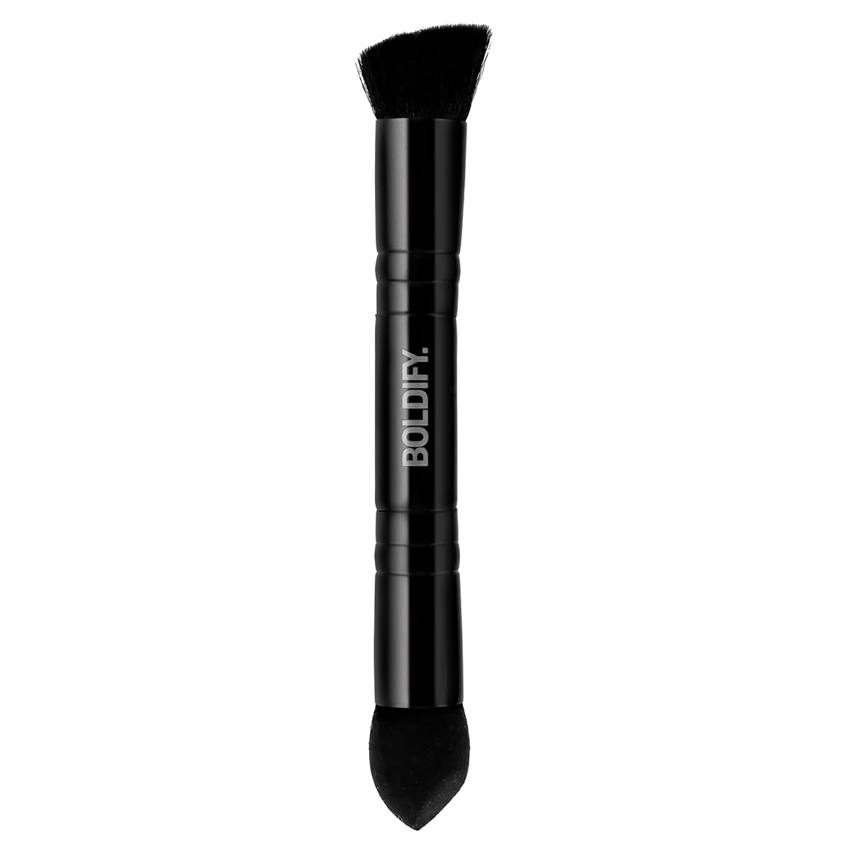 Boldify Four Ended Hairline Powder Brush - Precision Hair Makeup Brush Set With Sponge Tip For Seamless Blending - Ideal As A Hair Concealer/Contour, Root Touch Up