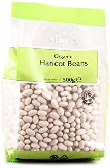 Haricot Beans Organic 500G Dried Pulse Suma