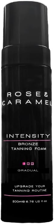 Rose & Caramel Intensity Medium - Dark Bronzed Tanning Foam 200Ml