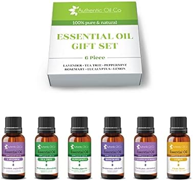 6 Piece 10ml Essential Oil Gift Set 1 Pure and Natural Oils Aromatherapy Diffuser, Cosmetics : Amazon.co.uk: Beauty