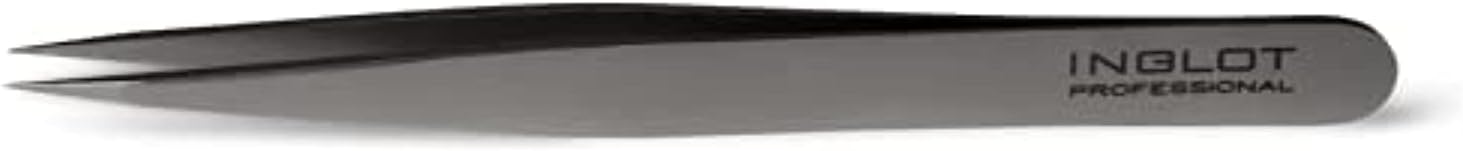 Inglot Tweezers Pincette Pp1 - Professional Tweezers For Precision Hair Removal | Perfect For Removing Hair On The Face And Body | Made Of Durable Steel | Compact Size