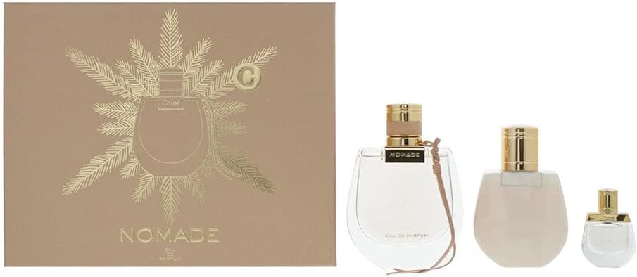 Chloe Nomade 3 Piece Gift Set: Eau De Parfum 75Ml - Eau De Parfum 5Ml - Body Lotion 100Ml