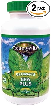 Buy Youngevity Ultimate Efa Plus – Essential Fatty Acids, 90 Soft Gels – Balanced Fish Oil Formula For Heart, Brain, Joint, Skin Health – Omega-3, Omega-6, Omega-9 Supplement For Optimal Health Support On  Free Shipping On Qualified Orders