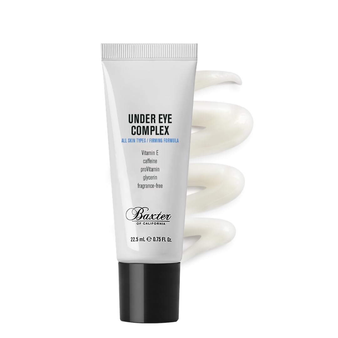 Baxter of California Under Eye Cream for Men | Depuffing and Line Reducing | Unscented | 0.75 fl oz : Beauty & Personal Care
