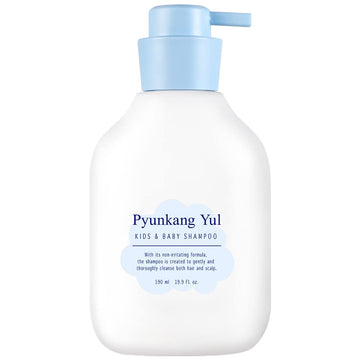 Pyunkang Yul Kids & Baby Shampoo With Ceramide, Camellia Seeds, Cica, Honeysuckle Flower, Hydrating, Nourishing, Scalp Cleansing, Fragrance Free, Ewg Verified 19.9 Fl.Oz