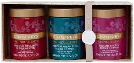 Champneys Spa Indulgence Bubble Heaven Collection Gift Set 3 X 300Ml