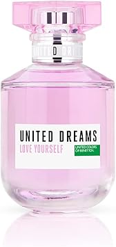 Benetton - United Dreams Love Yourself, Eau De Toilette - Long Lasting - Fresh, Casual And Femenine Fragance - Floral And Fruity Notes - Ideal For Day Wear - 50 Ml