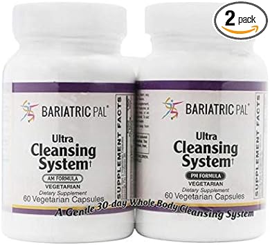 BariatricPal Ultra Cleansing System AM/PM Vegetarian Capsules - 30-Day Kit