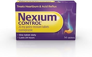 Nexiumms Control Heartburn And Acid Reflux Relief Tablets, 20Mg, Pack Of 28