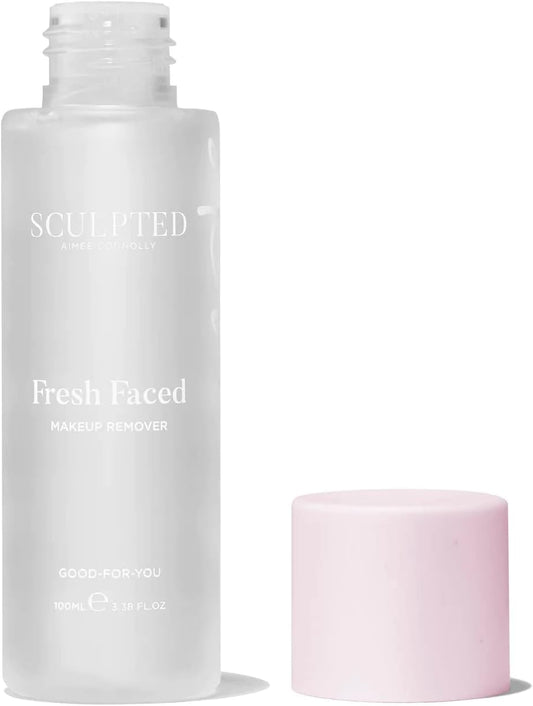 Fresh Faced Eye Makeup Remover From Sculpted By Aimee 100Ml – Dermatologically Tested Eye Make Up Remover And Face Cleanser For Sensitive Skin With Niacinamide, Centella Asiatica, And Vitamin E