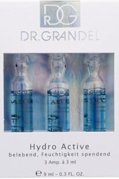 Dr Grandel Active Ampoules Hydro Active Ampoule 3 Ml X 24 Pack .Active Concentrate For Intensive Moisturizing, Smooth Away Fine Dry Lines, Energizes, Refreshes Skin, Add Vitality Back Into The Complexion. : Beauty & Personal Care