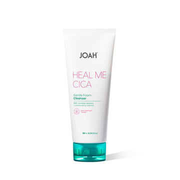 Joah Heal Me Cica Gentle Foam Cleanser, Korean Skin Care Face Wash With Centella Asiatica And Camu Camu Extract, Suitable For Sensitive Skin, Ph Balanced, Cruelty-Free, 6.76 Oz, White