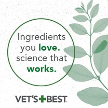 Vet's Best Comfort Calm Calming Dog Supplements | Dog Calming Aid | Promotes Relaxation and Balanced Behaviour | 60 Chewable Tablets :Pet Supplies
