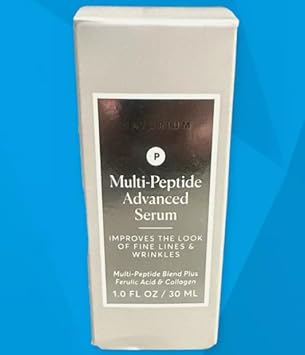 Naturium Multi-Peptide Advanced Serum, Firming & Smoothing Face Serum For Fine Lines & Wrinkles With Advanced Multi-Peptide Blend, 1 Oz