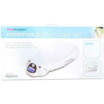 Digital Baby Scale, Digital Infant Scale, Digital Toddler Scale Growth Kit by BabyDoppler, Backlit LCD, Sooting Music, Growth Chart, Batteries, Accuracy Guaranteed