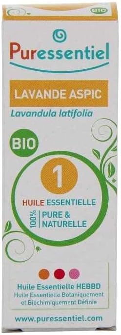 Puressentiel Organic Essential Oil - Spike Lavender For Unisex 0.3 oz Oil : Amazon.co.uk: Beauty