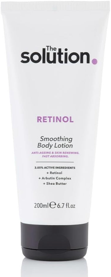 The Solution Collagen Perfecting Body Lotion (200Ml). Collagen Body Cream With Sodium Lactate & Caffeine, Night Moisturiser, Day Cream, Collagen Cream, Vegan & Cruelty Free Womens Moisturiser