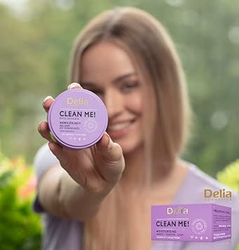 Delia Cosmetics - Clean Me - Face and Eye Makeup Removal Balm - All Skin Types - Almond Oil, Cocoa Butter, Mango Butter - Cleans, Removes Make-up, Moisturizes - Vegan Cosmetic - 40g : Amazon.co.uk: Beauty
