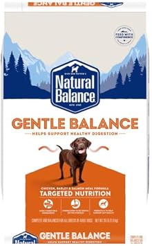 Natural Balance Gentle Balance Chicken Barley & Salmon Meal Adult Dry Dog Food 26 Pound (Pack Of 1)