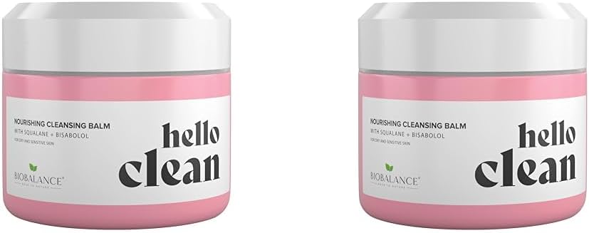 Bio Balance Hello Clean Nourishing Face Cleansing Balm With Squalene & Bisabol (Pack Of 2)