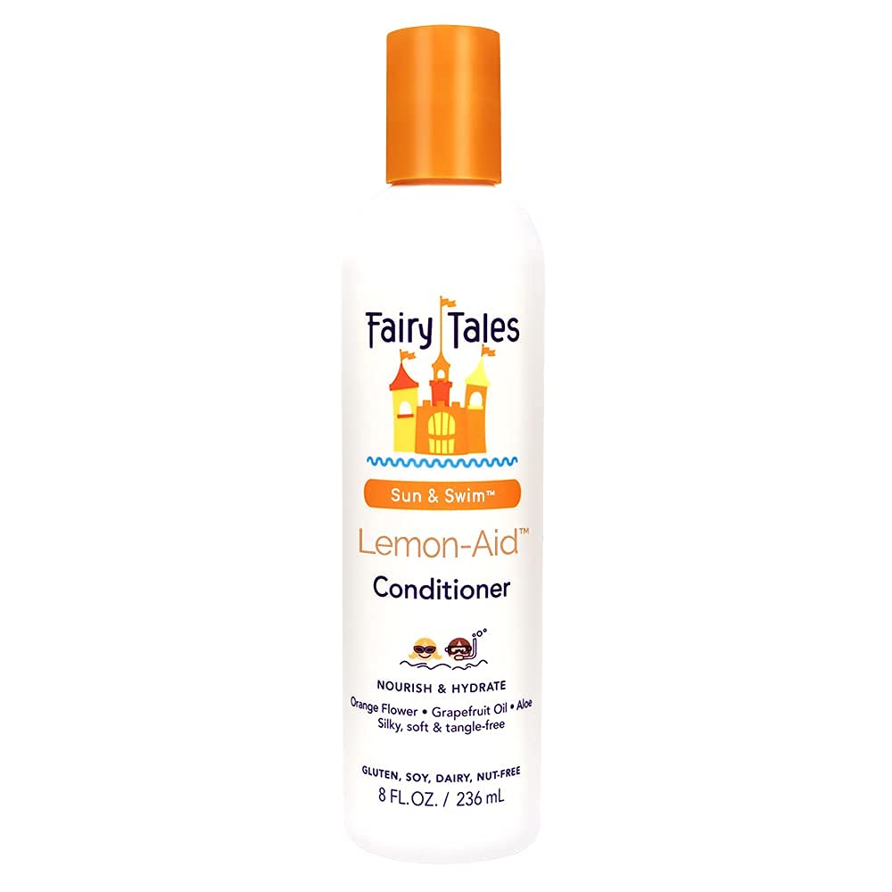 Fairy Tales Swimmer Conditioner For Kids - 8 Oz | Made With Natural Ingredients In The Usa | Replenish And Restore From Chlorine And Salt Damage | No Parabens, Sulfates, Or Synthetic Dyes