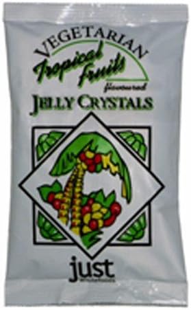 (4 PACK) - Just Wholefoods - Tropical Jelly Crystals | 85g | 4 PACK BUNDLE