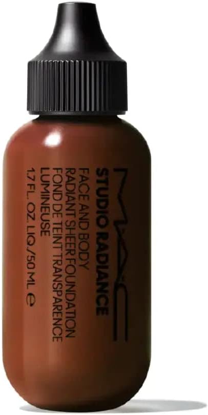 Mac, Studio Radiance Face And Body Radiant Sheer Foundation - N8, 50 Ml