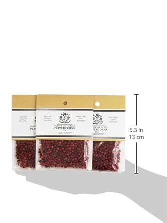 India Tree Peppercorns, Pink, .4 oz (Pack of 4) : Grocery & Gourmet Food