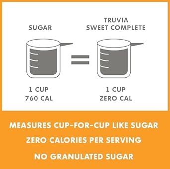 Truvia Sweet Complete Granulated All-Purpose Calorie-Free Sweetener From The Stevia Leaf, 16 Oz Bag (Pack Of 1)