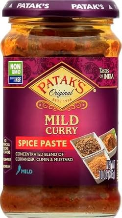 Pataks Mild Curry Paste 10 Oz