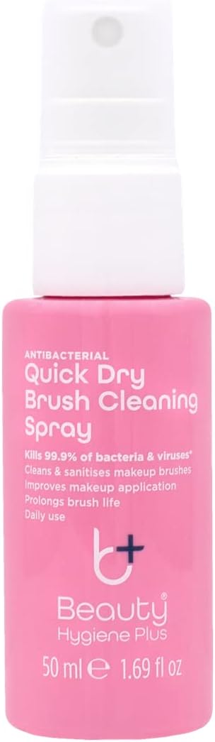 Beauty Hygiene Plus Makeup Brush Cleaner Spray Quick Dry Antibacterial & Antiviral 50Ml