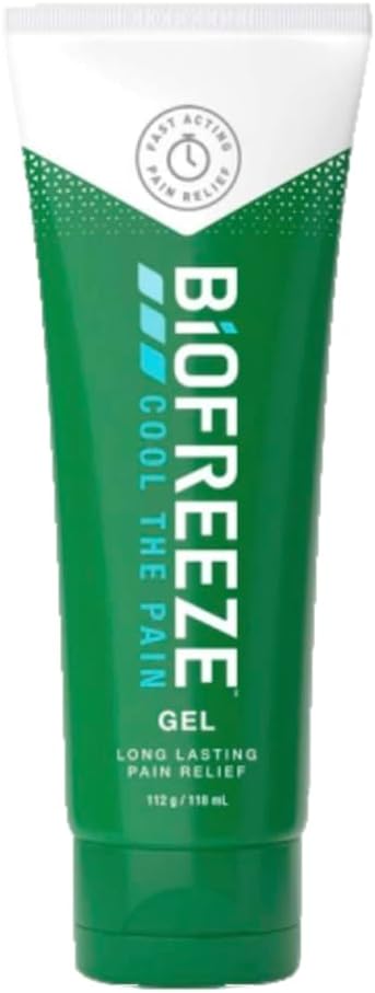 Biofreeze Cooling Gel 118 Ml - Fast Acting, Long Lasting Pain Relief For Muscles, Joints, Back - Eases Muscle And Joint Discomfort, Fever - Non-Greasy Formula